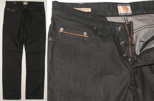 PEF Far ubehagelig H Boss Orange 25 Rigid Regular spodnie jeans 31/32 10465849308 - Allegro.pl