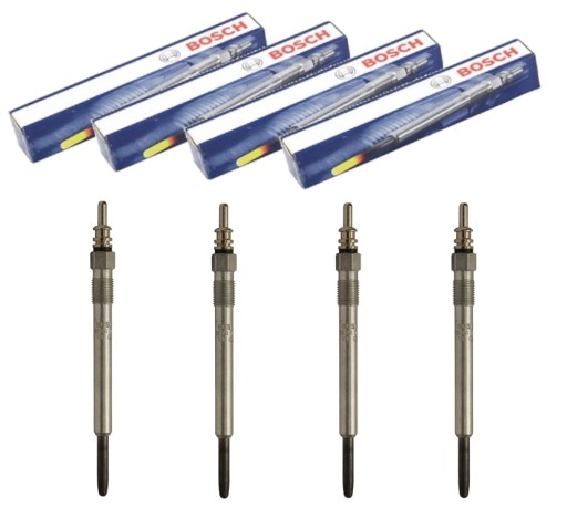 0 250 - Комплект свечей накаливания bosch 0250202141 - 4 шт.