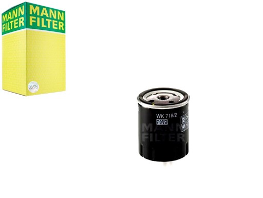 ФИЛЬТР ТОПЛИВА RENAULT 2,2D TD MANN-FILTER изображение 1