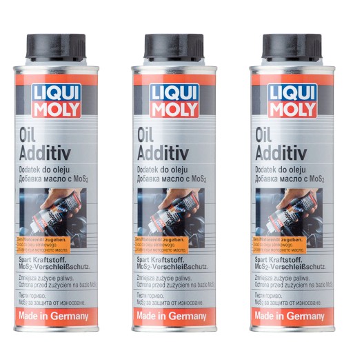 LIQUI MOLY 8342 OIL ADDITIV ДОБАВКА МАСЛА MOS2 * 3
