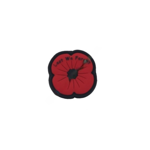 JTG - 3D Patch - Poppy lest we forge - Red