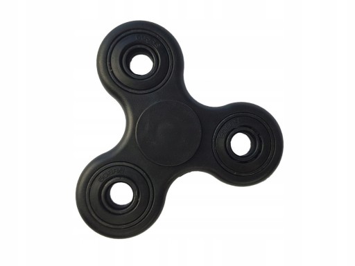 Чорний ручний фіджет спінер чорний гаджет іграшка