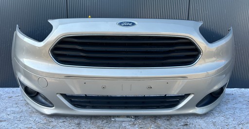 bumper front complete FORD TOURNEO COURIER MK1 14- TECTONIC SILVER DKFC