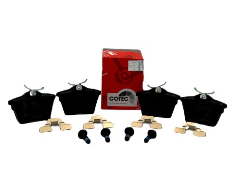 GDB1596 - TRW гальмівні колодки PEUGEOT 407 607 C5 задній задній