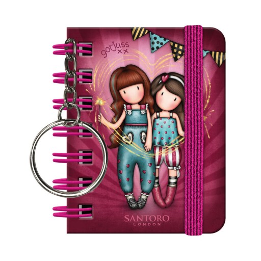 Блокнот А6 Santo Відтінки червоного