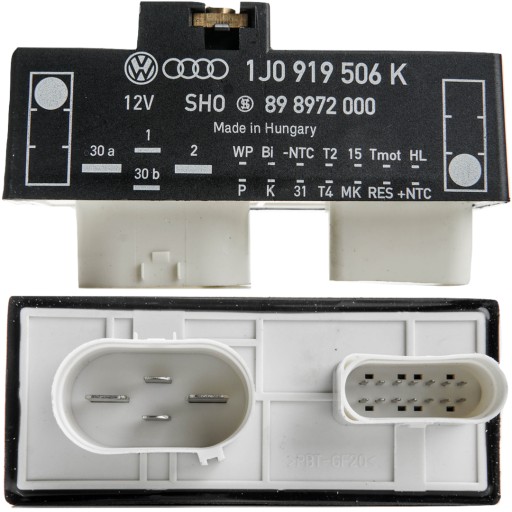 1J0919506K - РЕЛЕ КОНТРОЛЛЕР МОДУЛЬ ВЕНТИЛЯТОРОВ VW GOLF IV