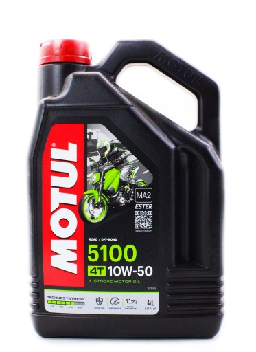 MOTUL OIL 10W50 5100 4T 4л