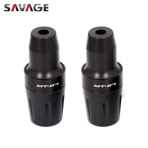 Чорний стиль MT-07 Frame Sliders Crash Protector Black