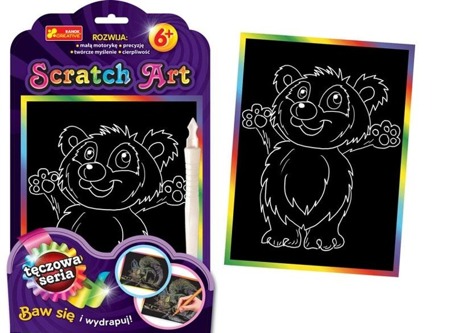 Scratch Art PANDA