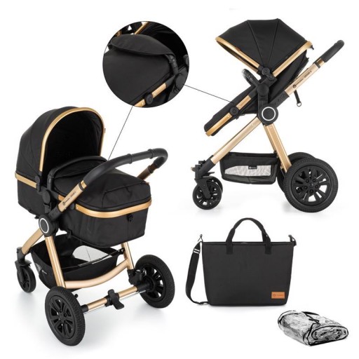 Коляска Petite\u0026Mars Grand II 2 в 1 чорна