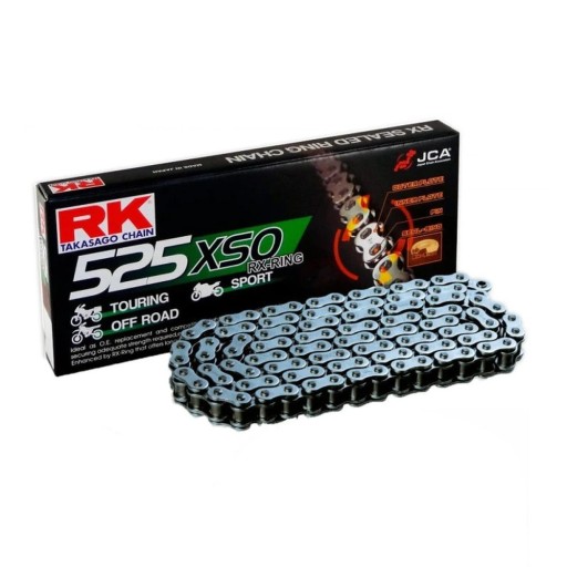 525 XSO/114 - Приводний ланцюг RK525 XSO RX-RING 114 ланок JAPAN