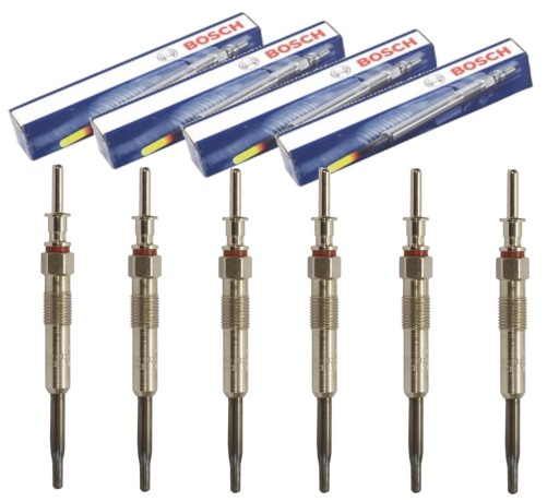 0 250 - Комплект свечей накаливания bosch 0250402002 - 6 шт.