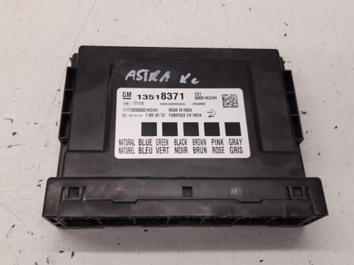 Unité commande confort 13518371 Opel Astra K