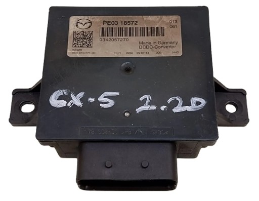 PE0318572 - Mazda cx-5 1 i 12-17 2.2 преобразователь напряжения модуля skyactiv-d pe03-18572