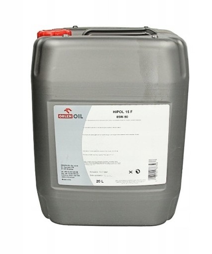 Трансмісійне масло orlen hipol gl5 85w90 15f 20л