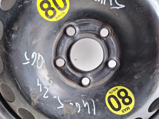 OPEL 5X110 wheel spare 125/85 R16