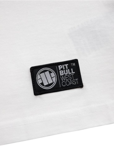 Pitbull Koszulka Washed Small Logo (S) Biała 10665855063 Odzież Męska T-shirty SU KPTQSU-8