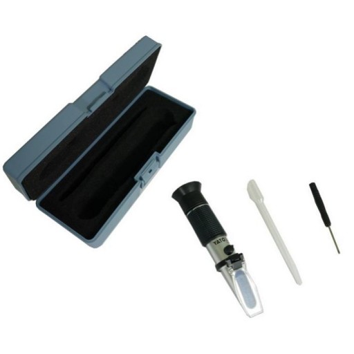 YATO РЕФРАКТОМЕТР ДЛЯ ИЗМЕРЕНИЯ ЭКСПОЛОАТА ЖИДКОСТИ.