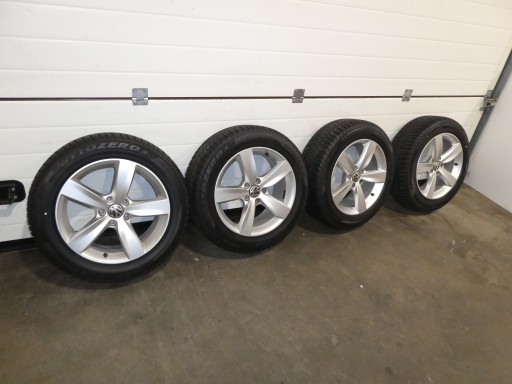 disky hlinikove disky 225/55/17 VW SHARAN II 7N0601025H 5X112 2020R