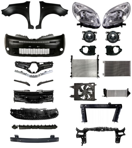 5 - Renault Kangoo 13- Ремень бампера, брызговик