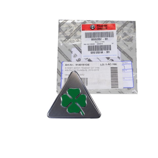 50522052 - ЭМБЛЕМА КОНЕЧНОСТИ ALFA ROMEO MITO GIULIETTA МЕТАЛЛ