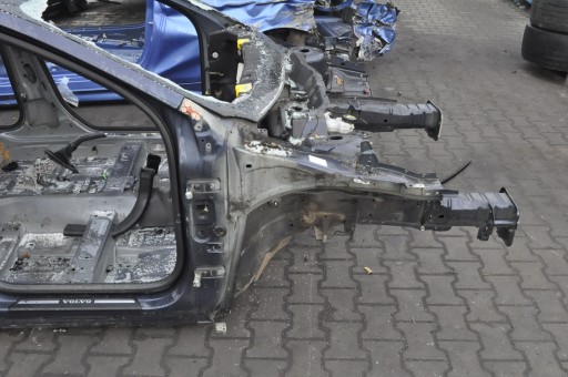V40 II ЧЕТВЕРТЬ ПЕРЕДНЕЙ ПРАВОЙ ПЕРЕДНЕЙ РАМА + ПЕРЕДНЯЯ СТОЙКА