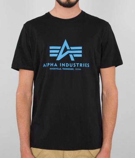 T-shirt koszulka ALPHA INDUSTRIES BASIC 100501 93 10605220465 Odzież Męska T-shirty YA ADVIYA-1