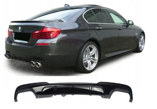 D1226259 - Спойлер диффузор задний BMW F10 F11 CARBON