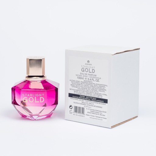 aigner starlight gold woda perfumowana 100 ml  tester 