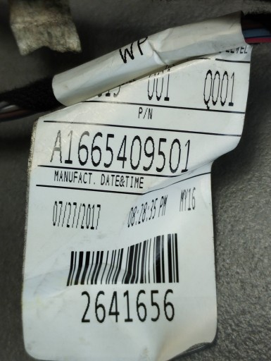 Mercedes-Benz GLE W166 bundle upholstery right front A1665409501 UK