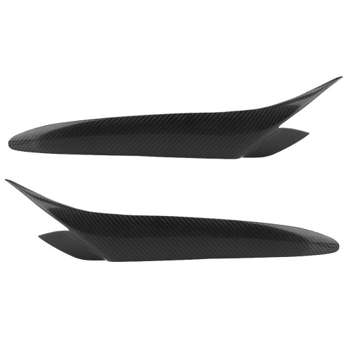 1 пара автомобильных фар из настоящего волокна