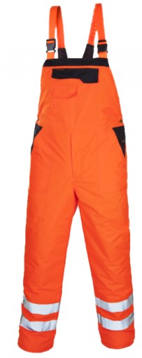 ПРЕДУПРЕЖДАЮЩИЕ РАБОЧИЕ БРЮКИ УТЕПЛЕННЫЕ