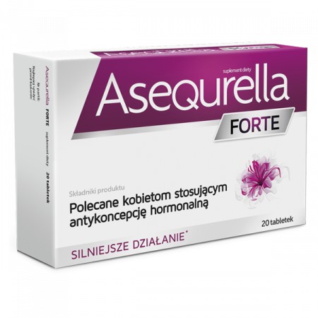 Asequrella forte, 20 tabliet hormóny žena