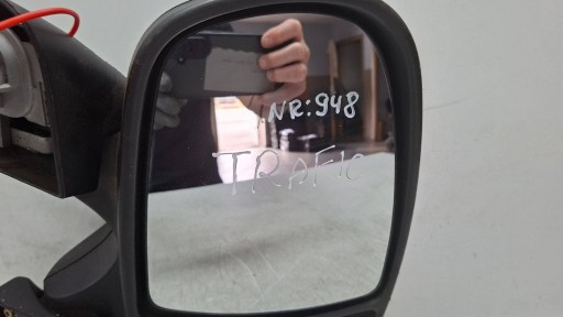 mirror right manually RENAULT TRAFIC II VIVARO A 2001