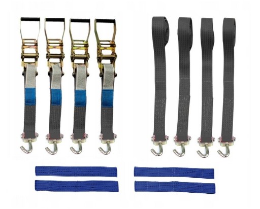 2PKT Транспортировочные ремни Поворотные крючки 4T/3M/50mm I