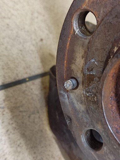 VW CADDY II 1.9 TDI swing of the pivot left front