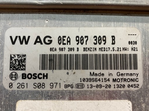 AUDI VW control unit of the engine 0EA907309B