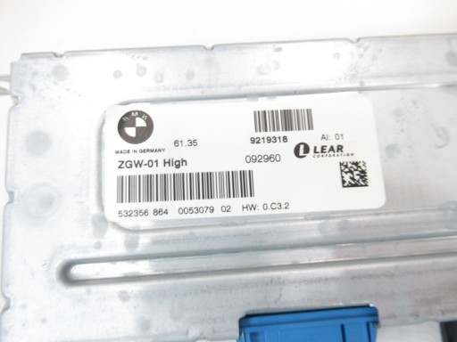 module gateway BMW F01 f04 F06 F10 F11 F12 HIGH