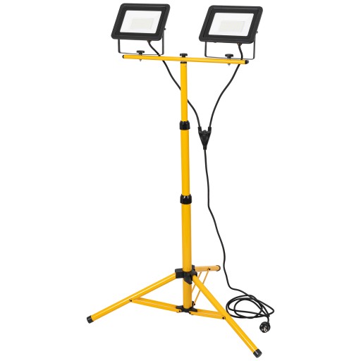 Галогенная лампа светодиодный прожектор 2x 50W + штатив