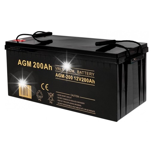 Необслуговувана батарея agm для ups 12v 200ah