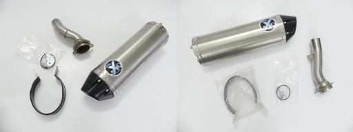 1 - Глушник вихлопної лівий правий IXIL KAWASAKI Z1000 10-18