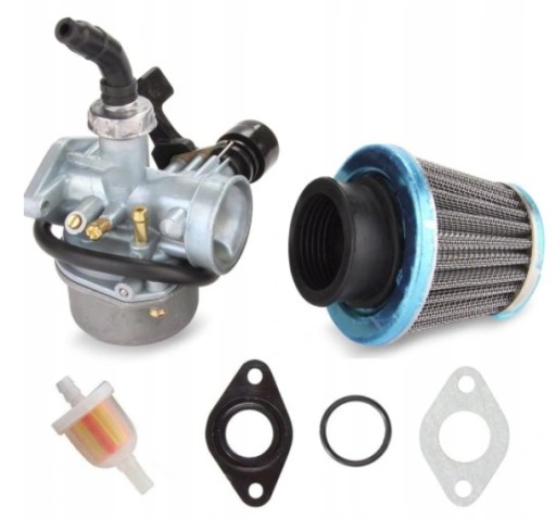 💰 HIT CENOWY! Kompletny Zestaw Tuning PZ19: Gaźnik + Filtry 4T Quad ATV 50-125cc.