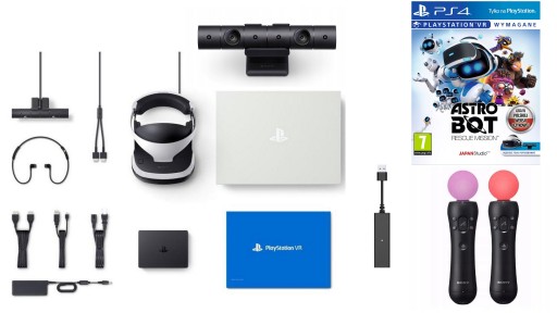 SONY PLAYSTATION VR PS4 / PS5 KAMERA + 2 x MOVE