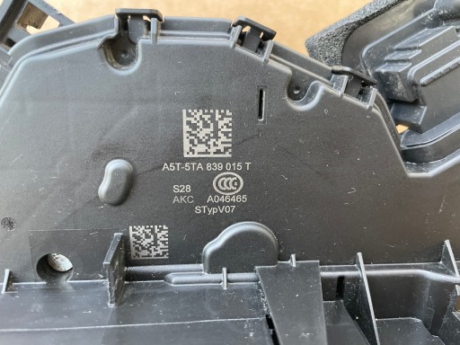 lock door 5TA839015T VW SKODA AUDI original as new