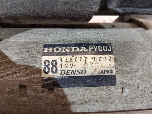 startér MOTORU HONDA HR-V II 1.6 a-DTEC DENSO 438000-0070