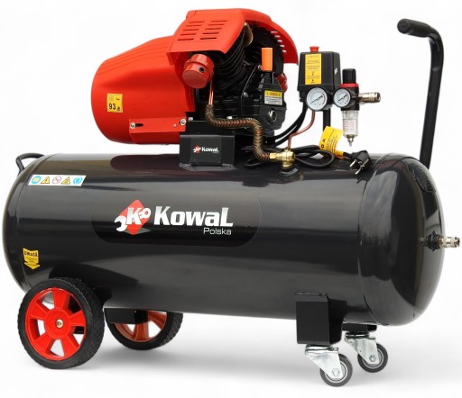 12 Bar Kompresor k7 100L olejowy tłokowy sprężarka pompa powietrza Kowal