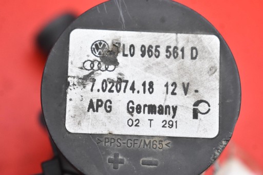 pumpa pumpa cirkulacije vode 7L0965561D AUDI Q7 4L 4.2 TDI 326 KM QUATTRO 05-09