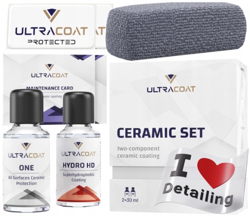 Ultracoat Ceramic Set One + покриття Hydro HD 30 мл
