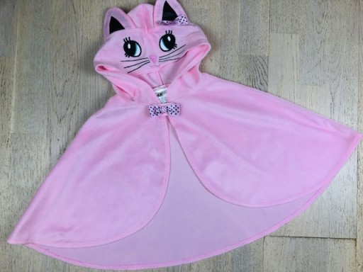 Рожева накидка H\u0026M одного розміру з вушками