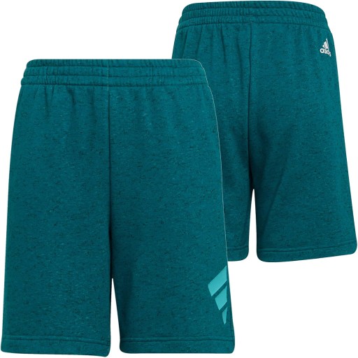 Шорти adidas 176 зелені вище коліна
